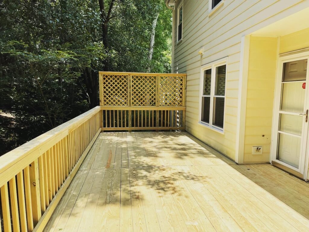 Custom Wood Deck